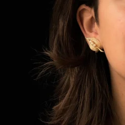Clips d'oreilles anciens perles