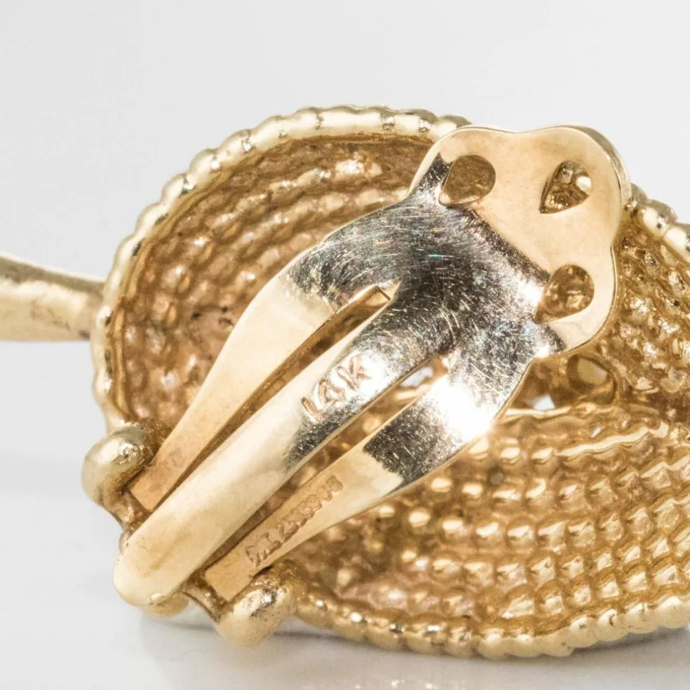 Clips d'oreilles anciens perles
