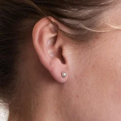 Clous d'oreilles diamants