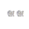 Clous d'oreilles Diamants princesse 0.28ct