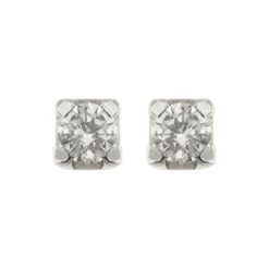 Clous d'oreilles diamants 0,70 ct
