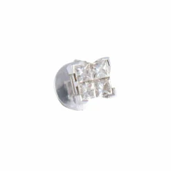 Clous d'oreilles Diamants princesse 0.28ct