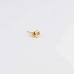 Clous d'oreilles Diamants sertis clos