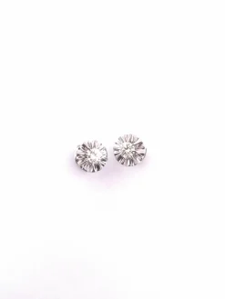 Clous d’oreilles Or Diamants