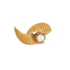 Clous d'oreilles or jaune