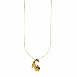 Collier à breloques en forme de sandale compensée