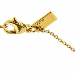 Collier à breloques en forme de sandale compensée