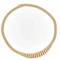 Collier Maille américaine Or jaune