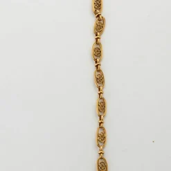Collier à Maille Giletière en Or Jaune