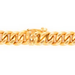 Collier à maillons gourmettes