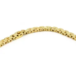 Collier - Or Jaune, Diamant et Emeraudes