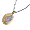 Collier 2 Ors Argent Diamants