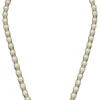 Collier 54 Perles De Culture Akoya Anneaux Et Fermoir Or 18k 42,5 Cm