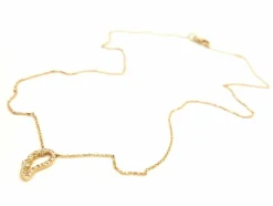 Collier Aile d'ange Or rose Diamant
