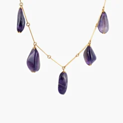 Collier Améthystes
