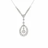 Collier ancien diamants Belle époque