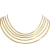 Collier ancien en or mailles oméga