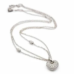 Collier ARIAN PARIS en Or Blanc et Diamants