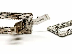 Collier Art déco Or blanc