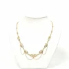 Collier Art Déco or jaune