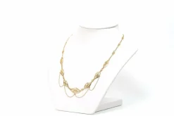 Collier Art Déco or jaune