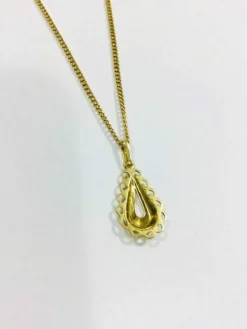Collier Art Nouveau Or