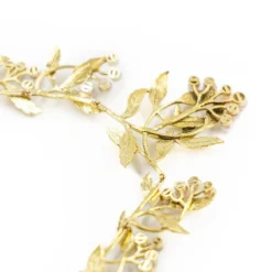 Collier Art nouveau Or jaune Perle