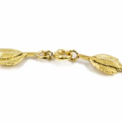 Collier Art nouveau Or jaune Perle