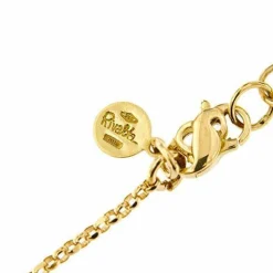 Collier avec fleur en émail, diamant, améthystes et perles