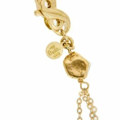 Collier avec fleur émaillée, diamants et pierres précieuses