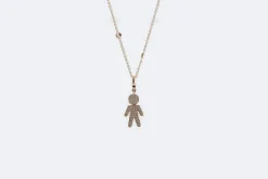 Collier avec pendentif et diamants