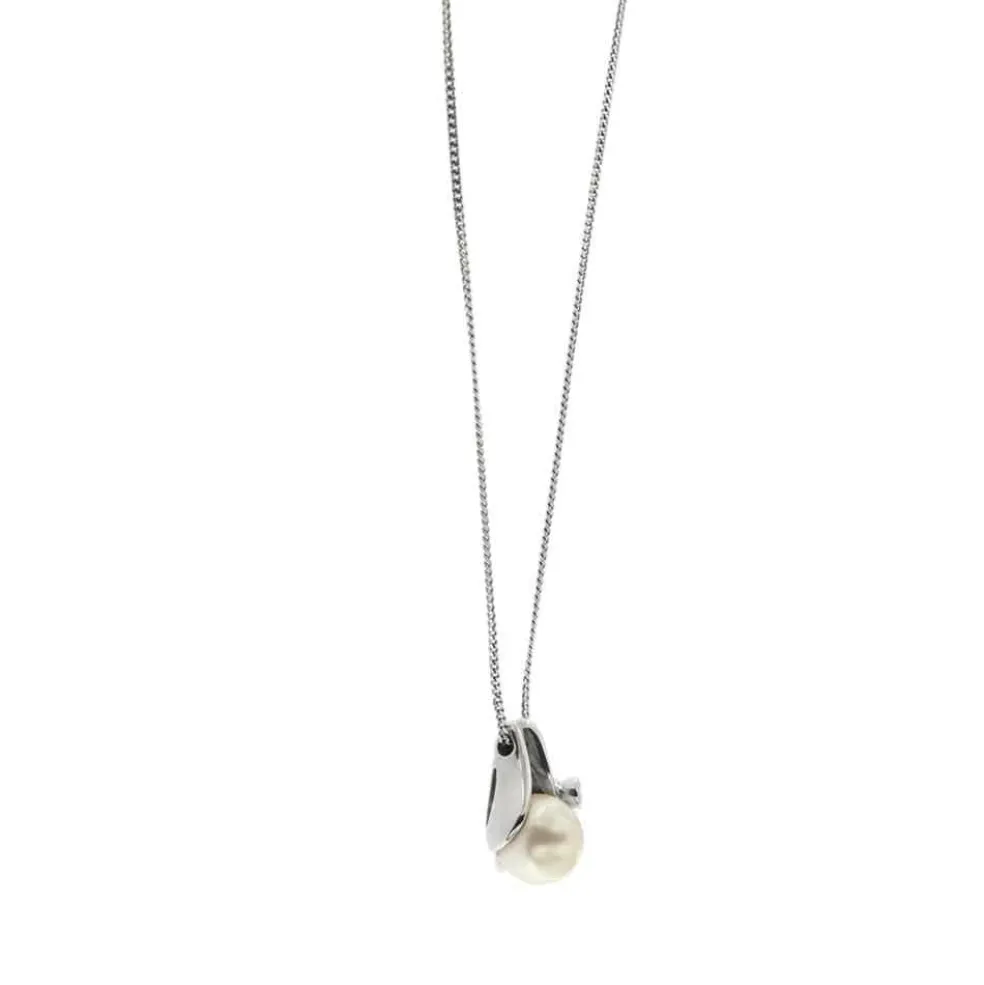 Collier avec perle et diamant