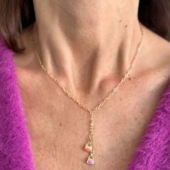 Collier avec sacs à main