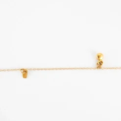 Collier Bayadère en or signé Laurence Oppermann