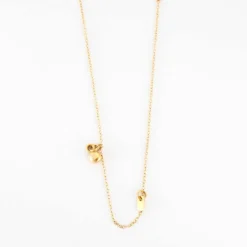 Collier Bayadère en or signé Laurence Oppermann