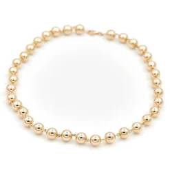 Collier Boules Or jaune