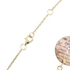 Collier boutons et perles
