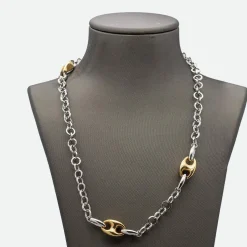 Collier CALAB en or bicolore