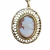 Collier Camée en or jaune