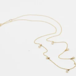 Collier CELIA en or jaune 18 carats avec diamants