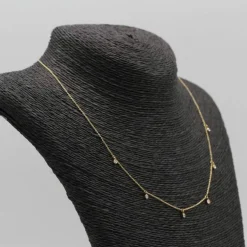 Collier CELIA en or jaune 18 carats avec diamants
