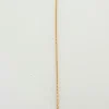 Collier chaine forçat or jaune