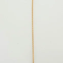 Collier chaine forçat or jaune