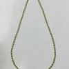 Collier Chaine Or jaune Grain De Café