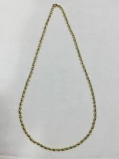 Collier Chaine Or jaune Grain De Café