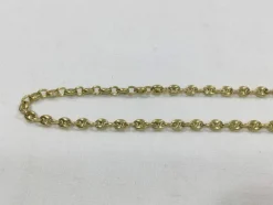 Collier Chaine Or jaune Grain De Café