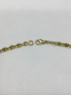 Collier Chaine Or jaune Grain De Café