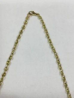 Collier Chaine Or jaune Grain De Café