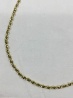 Collier Chaine Or jaune Grain De Café
