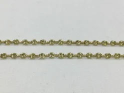 Collier Chaine Or jaune Grain De Café